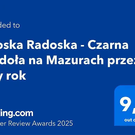 Wioska Radoska - Czarna Stodola Na Mazurach Przez Caly Rok Semesterbostad *